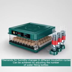Egg Incubator 130 Eggs Fully Automatic Egg Incubator Intelligent Digital Hatcher Brooder With Temperature Control And Auto Turning For Hatching Chicken Duck Goose Quail Birds Incubators For Farm