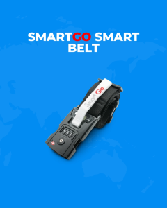 Smart GO Smart Belt Black — Luggage Strap + Digital Scale + Lock