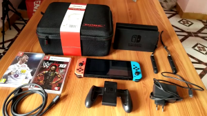 DOBE กระเป๋า Nintendo Switch ใบใหญ่ ของแท้  Storage EVA Bag (กระเป๋า Nintendo Switch)(กระเป๋า Dobe EVA)(TNS-1898B)