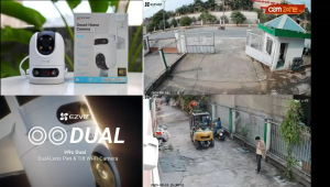 EZVIZ H9C Dual Lens WIfi Camera 3MP + 3MP / 5MP + 5MP PTZ & Fix Lens CCTV Security Camera Outdoor Smart Light LED Pets Alarm Water Proof Rain & Sun