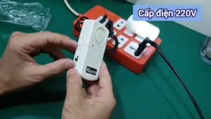 Báo Động Có Điện và Mất Điện 220V (báo động 2 chiều kèm pin 9V)