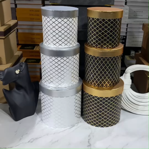 ชุดกล่องใส่ของ Box Set กล่องทรงกระบอก กล่องชุด 3 ชิ้น พร็อพตกแต่ง ของตกแต่ง พร็อพถ่ายรูป สินค้าพร้อมส่งจากประเทศไทย