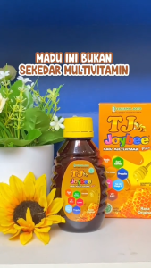 TJ Joybee Madu Multivitamin Original 100ml - Suplemen Vitamin Nafsu Makan Anak