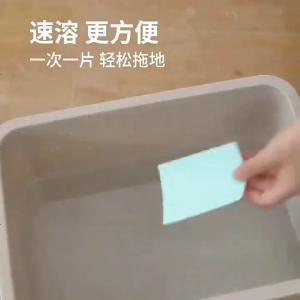 Multi-Effect Anti-Bacterial Floor Cleaner Sheets Quick-Dry Stain Removal 30 & 100-Pieces