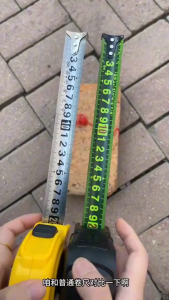 Thước Cuộn Thép Thước Kéo Thước Rút Bằng Thép Carbon Phủ Huỳnh Quang Có Thể Nhìn Trong Tối Loại Dài 5m HOME