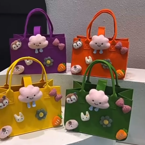 Gratis Semua - Souvenir Bag Kartun / Tas Goodie Bag Ulang Tahun