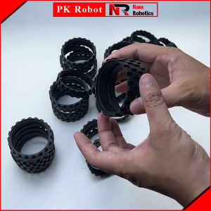 Lốp Bánh Xe Robot Hút Bụi iRobot Roomba Series 5 6 7 8 9 & e i s có Đường Kính 70mm và Rộng 15mm/