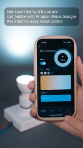 ZigBee GU10 เครื่องประสิทธิภาพ LED สี RGB และ C+W สำหรับการควบคุมโฆษณาโดยเมธอด Smart Life APP โดยคำสั่งการใช้งานกับ Voice Alexa/Google
