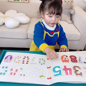 30 Halaman Quiet Book Busy Book Buku Edukasi Anak Buku Aktivitas Anak Kids Montessorri Activity Book Education