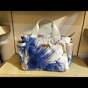 Tas Kanvas Tebal Premium Besar Multifungsi Selempang Slingbag Jinjing ala Korean Style Seri Langgam