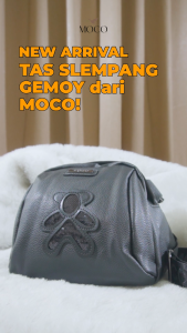 MOCO Fashion Tas Selempag Import Batam Sekolah Aesthetic Kanvas HP Kecil Mini Korean Style 661