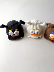 (พร้อมส่ง) หมวกเด็ก 5เดือน - 2ปี รอบหัว:46-48 cm. หมวกแก๊ป (Cap) แต่งลายมอนสเตอร์ 🤡 หมวกเบสบอล หมวกเด็กผู้ชาย หมวกเด็กผู้หญิง หมวกเด็กน้อย หมวกเด็กเล็ก หมวกแฟชั่นเด็ก หมวกเด็กกันแดด หมวกลายการ์ตูน หมวกแก๊ปผ้าลูกฟูก ขนาดปรับได้ มีให้เลือก 5 สี