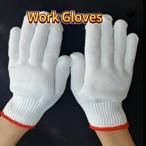 24pcs labor Gloves for Construction Safty Cotton Gloves for hand heavy duty upgrade Guwantes Thick Protection Work Gloves