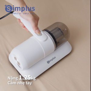 Simplus 14000pa Loại bỏ ve Loại bỏ rận Rung với tần số cao Máy hút bụi giường nệm Vệ sinh thảm Hút lông tóc mites vacuum cleaner- Bảo hành 1 năm 1 đổi 1