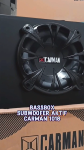 Bassbox Aktif Carman CM1018 Basbox CM 1018