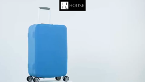 Travel Elastic Luggage Cover Protector Anti-Scratch Cover Luggage Sarung Bagasi Luggage Dust Proof Suitcase Cover 行李箱保護套