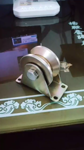 【LOCAL SELLER】V Groove heavy duty pulley Sliding gate roller wheel Color Steel Pulley 1.2inch-4inch 1pc