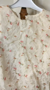 Setelan Anak Perempuan Import Model Baju Balon Variasi Bunga Mawar Tanpa Lengan Kulot Kekinian