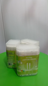Cotton Buds เช็ดทำความสะอาด สำลีก้านคู่ สำลีก้านเล็ก สำหรับเด็ก สำลีฆ่าเชื้อ คอตตอนบัด สำลีเช็ดหู