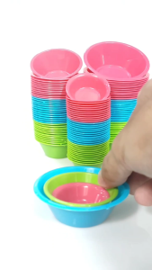 144PCS (12 DOZEN) MEDIUM 6CM PUTO MOLDER PUTO KUTCHINTA CUP MULTICOLOR BAKING TOOLS FOR PUTO ASSORTED MEDIUM 6CM