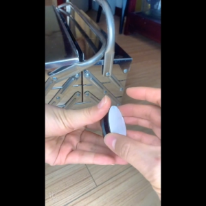 ล้อหมุน สเตนเลส 4 ชิ้น ลูกล้อเฟอร์นิเจอร์ สเตนเลส แบบไม่เจาะรู