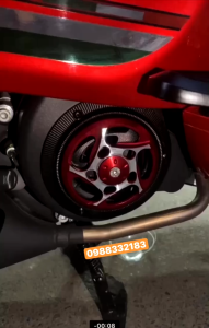 ỐP QUẠT XOAY SHARINGAN NHÔM CNC VESPA SPRINT PRIMAVERA