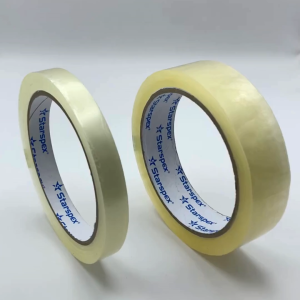 Lakban /Selotip / Selasiban Bening STARSPEX 24 mm (1 inch) / 12 mm x 72 YARD