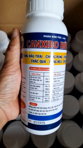 CANXIBO HỮU CƠ Tăng Đậu Trái Chống Rụng Hoa Và Trái Non Chống Nứt Trái - Chai 500ml