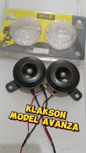 Klakson Horn Motor / Bel Mobil suara avanza super tone sound COMBIZ