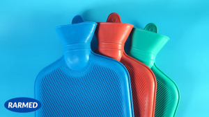 Túi chườm nóng lạnh cao su GREETMED chườm hạ sốt đau bụng nhức cơ - 2 lít loại dày nhiều màu