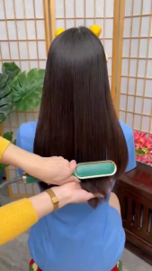 Sisir Catok Pelurus Pengeriting Rambut Otomatis - Hair Straightener Negative Ion