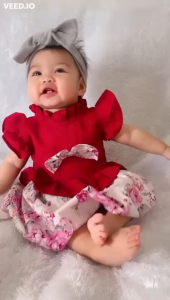 Dress Bayi Perempuan 6 12 Bulan Aubrey