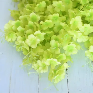 Wisteria Artificial Flower Ratta Vine Hanging Wedding Garden Outdoor Office Wall Decoration Daun Gantung Dinding Rumah