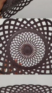 Piring Rotan Anyam Plastik 12 Pcs: Desain Unik & Tahan Air