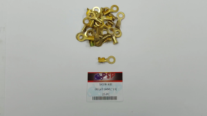 Skun Aki Bulat 6mm Baut 10 (Harga Per Pak Isi 25) - Scun Sekun Klem Terminal Accu Soket Socket Ring