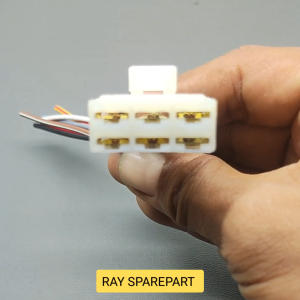 Soket Kabel Kiprok Regulator untuk Motor Honda & Kawasaki