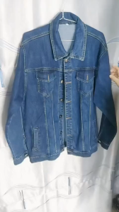 áo khoác jeans nam Vải Thun Co Giản Dày DẶN 013