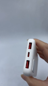 10000mAh Portable Charger Built-In Cable22.5W Fast Charging USB-C Power Bank LED Display&3 Outputs