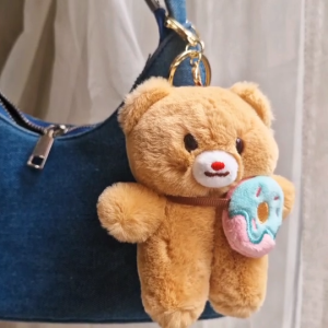 [พร้อมส่งจากไทย] พวงกุญแจน้องหมี ที่ห้อยกระเป๋าน่ารัก บัตเตอร์แบร์(หมีเนย) ‼️ส่งไว