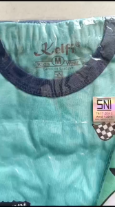 Kelfi Setelan Kaos Anak Laki Laki Usia 0 1 2 3 4 5 Tahun Motif Sablon