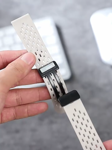 Redmi Watch 4 Strap Breathable Silicone Sports Band for Xiaomi Redmi Smart Watch 4 Magnetic Folding Buckle Bracelet Wristband