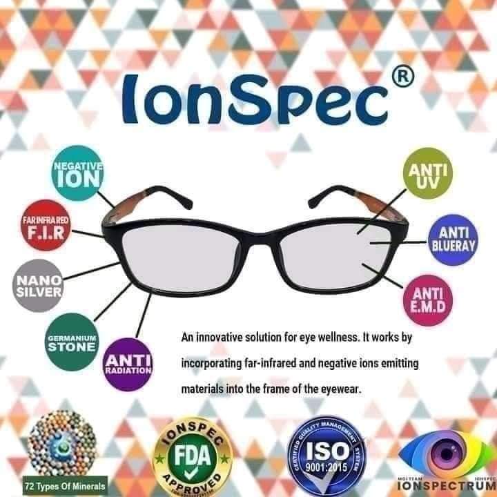 NanoIon SPEC Medical Eyewear Bagong teknolohiya, salamin na walang