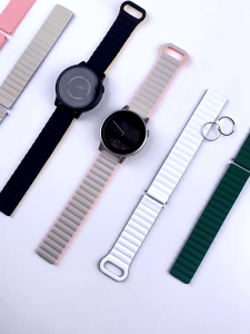 สายนาฬิกาข้อมือ แม่เหล็ก Amazfit GTS 4 Mini แหวนแม่เหล็ก สายนาฬิกาข้อมือ amazfit gts 4/gts 2/gts 2e/gts 2 mini/gts 3 สาย amazfit สมาร์ทวอทช์