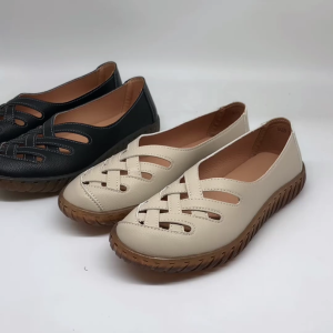 QINGSHUI Sepatu Flat Slip On Wanita