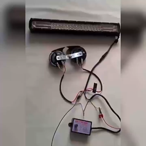 กล่องแตรสามช่า โพงฮอร์นไฟฟ้า เครื่องควบคุมแตรรถลำ 12V-24V ด้วยตัวควบคุมเสียง 8/12 ที่ให้มา คุณสามารถปรับแต่งเสียงแตรตามความต้องการของคุณ