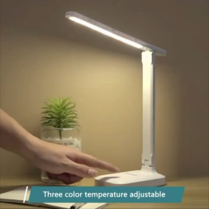 YumeLux LED Table Lamp Foldable Desk Light Eye Protection For Study/Work USB
