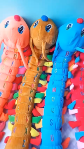 Boneka Ulat Ulil Hiasan Dashboard Mobil 80cm