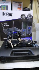 Trident Lapel Mic Tr 502 the Original Wireless Lapel Microphone skin tone wireless Microphone