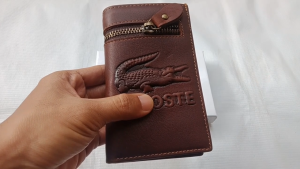 Dompet Pria Dompet Laki Laki Ukuran 3/4 Dompet Pria Kulit Sapi Lipat Tanggung Murah