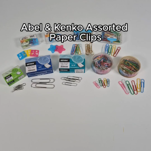 [SG Stock] Assorted Paper Clips | Coloured Paper Clips | Metal Paper Clips | Trigonal Paper Clips